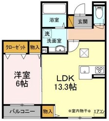 メゾンドールの物件間取画像